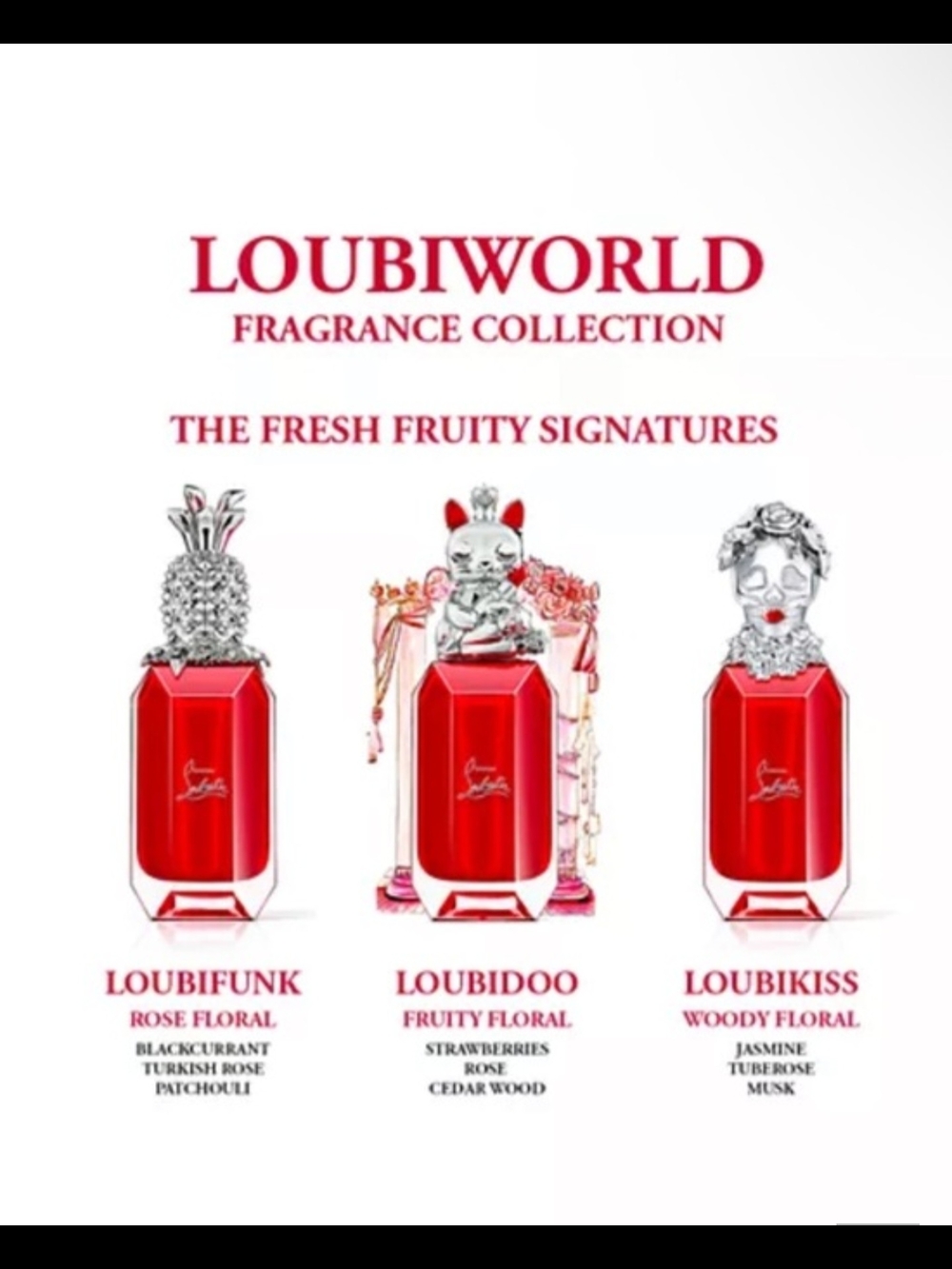 Christian Louboutin Loubiworld EDP Scent Library 11 X 3 ml Signature Fragrance ✨ - Picture 2 of 8